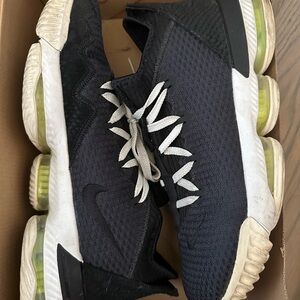 Nike LeBron 16 low black python